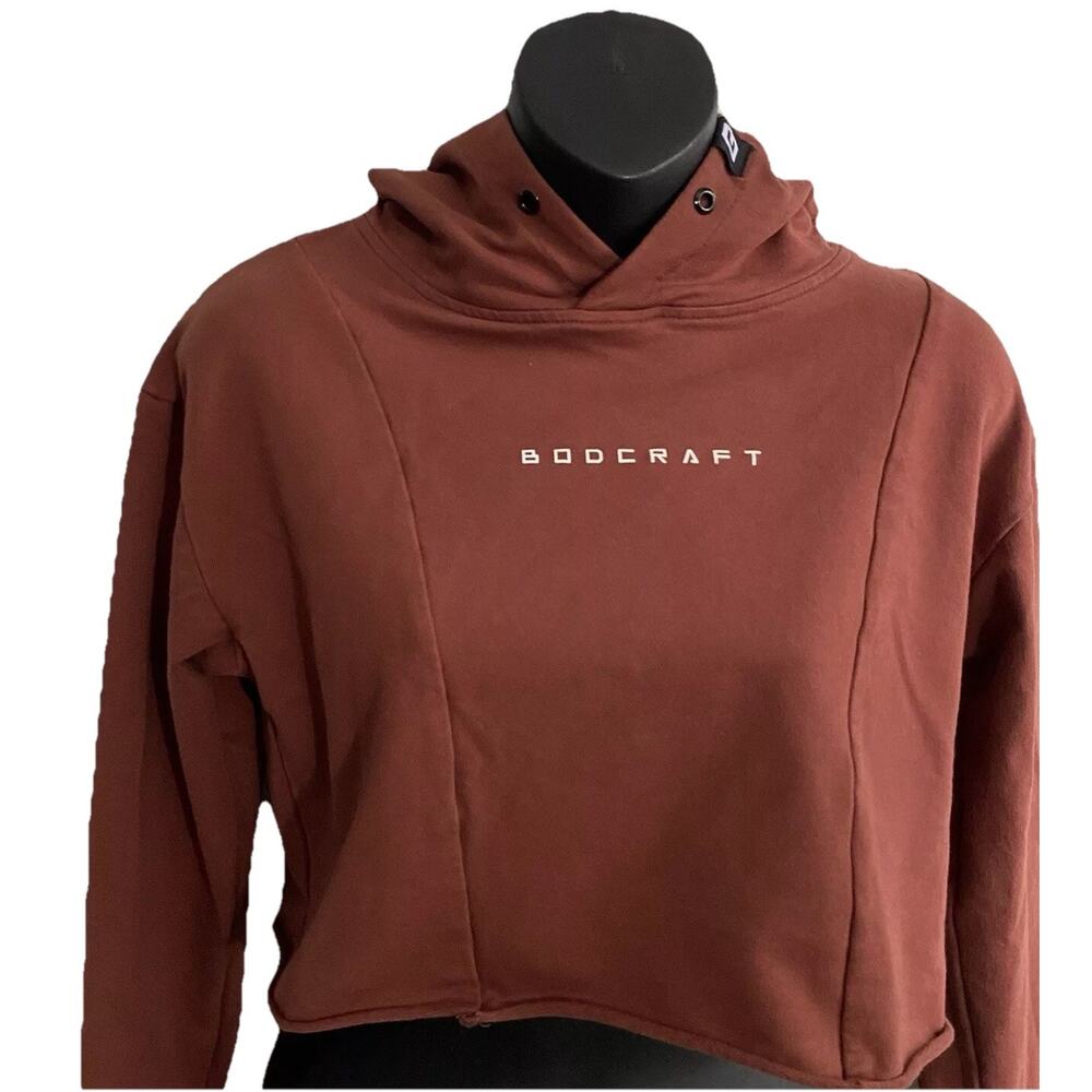 ORIGIN PERFORMANCE CROP HOODIE PERSIAN RED BODCRAFT Perform scuba GorpCore